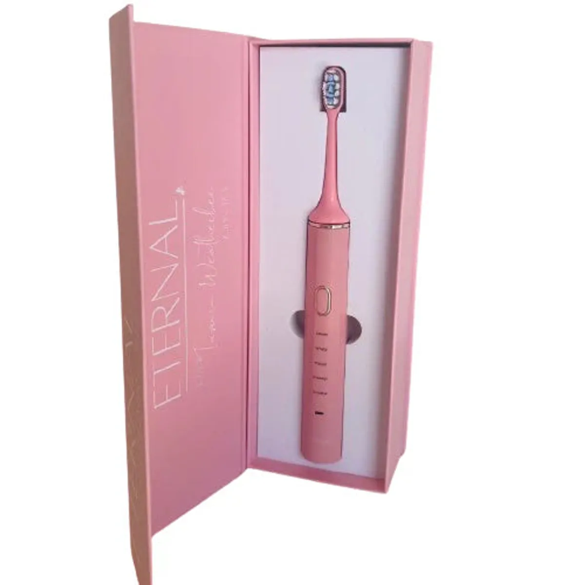 Pink LED Toothbrush – review: the product and its packaging