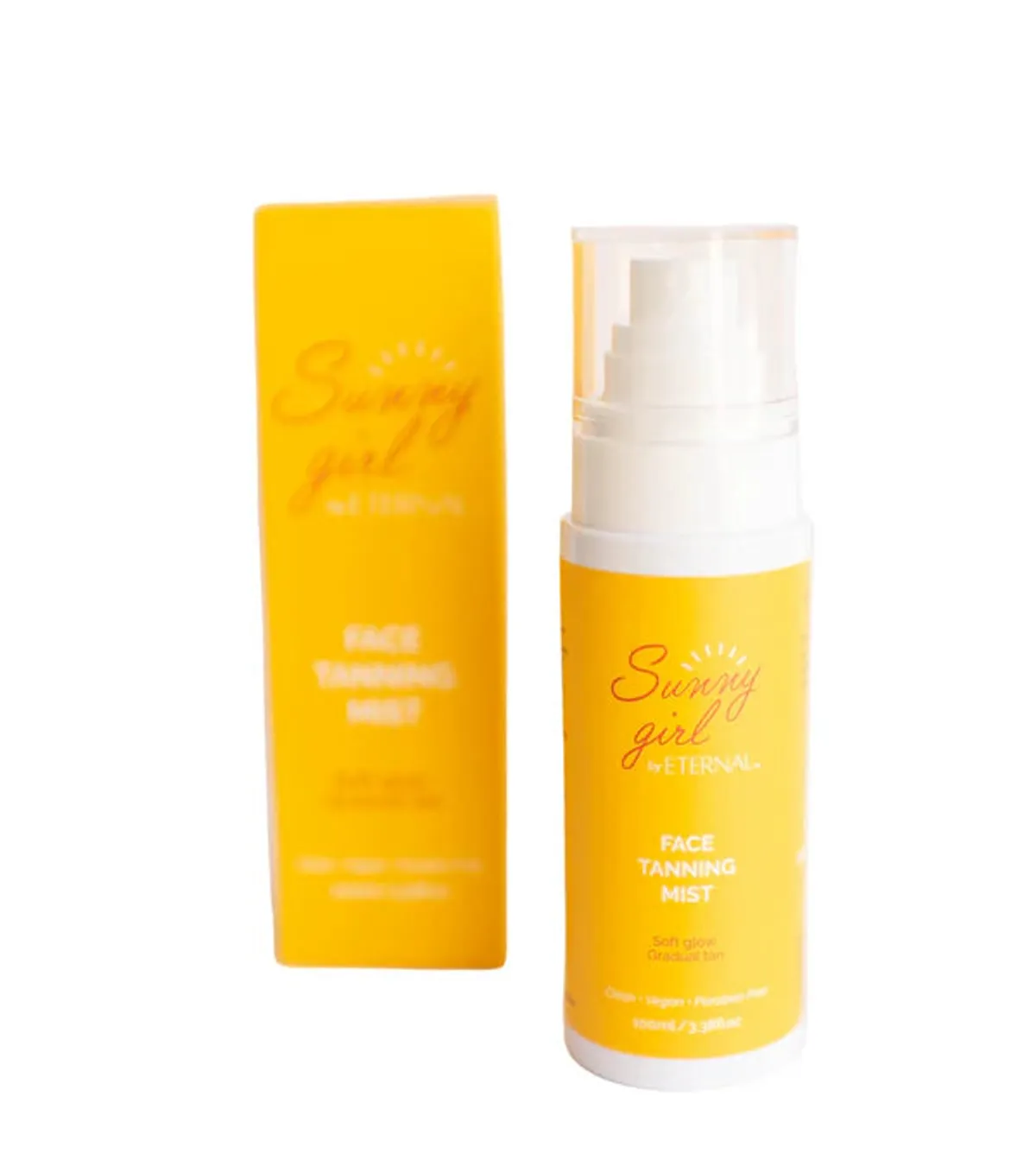 Sunny Girl Face Tanning Mist – review: the product and its packaging