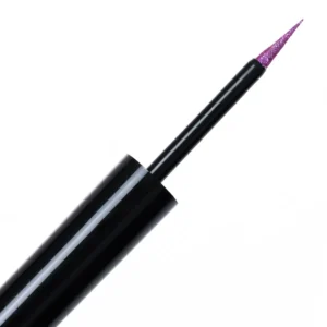 Eyeliner líquido metálico MOODSTRUCK PRECISION – opinião: tonalidade Pink Tourmaline, rosa-arroxeado com purpurinas