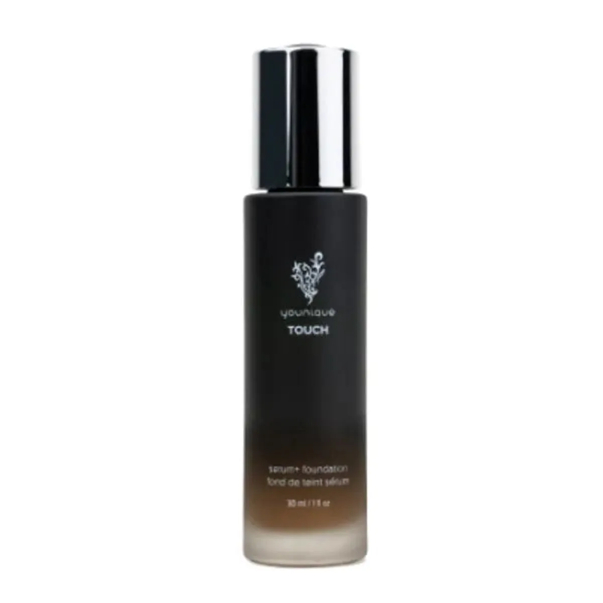 Fondotinta in siero YOUNIQUE TOUCH tonalità Charmeuse, sottotono beige: flacone con pompa da 30 ml