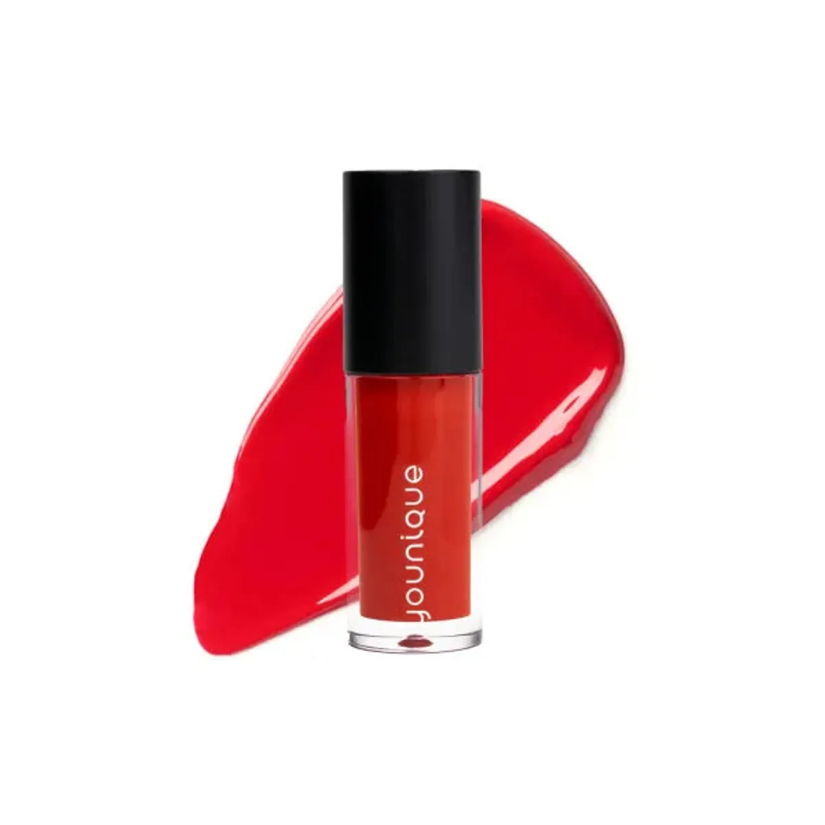 Gloss LUCRATIVE – rode gloss met glanzende swatch