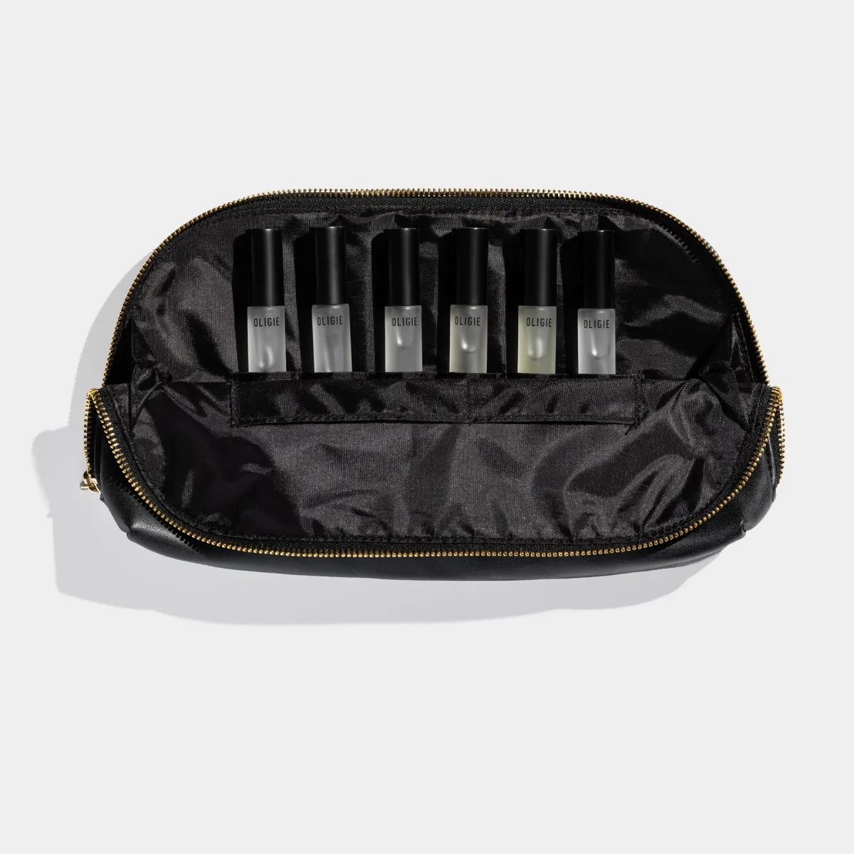 Oligie Entire Set + Clutch – review: the Oligie Entire Set with the six full-size parfum oils, official product photo