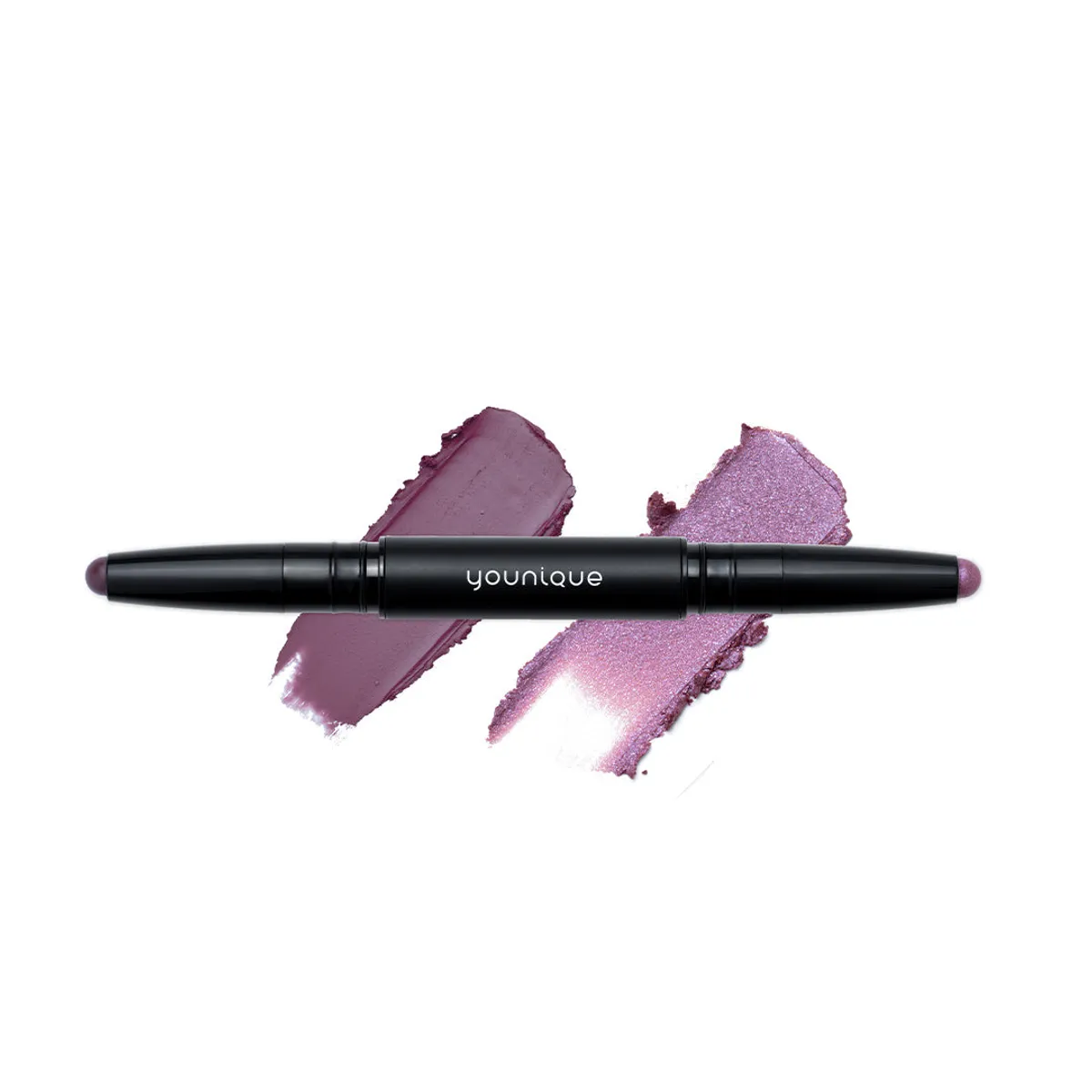 Sombra de olhos em stick bicolor MOODSTRUCK – preço: tonalidade Midnight Violet/Rosy Orchid, ameixa mate e lilás iridescente
