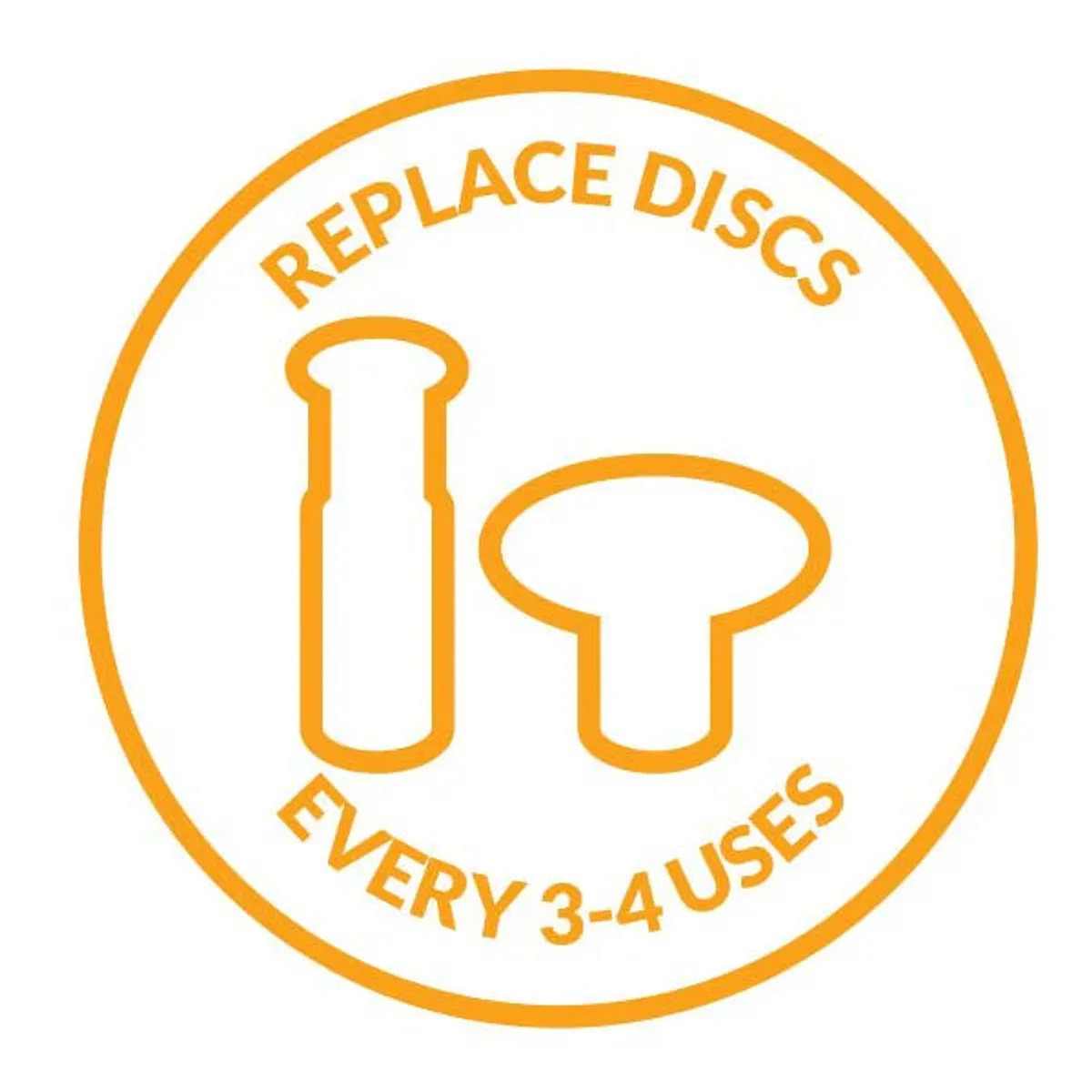 Green Replacement Discs - Moderate – price: an additional official product image